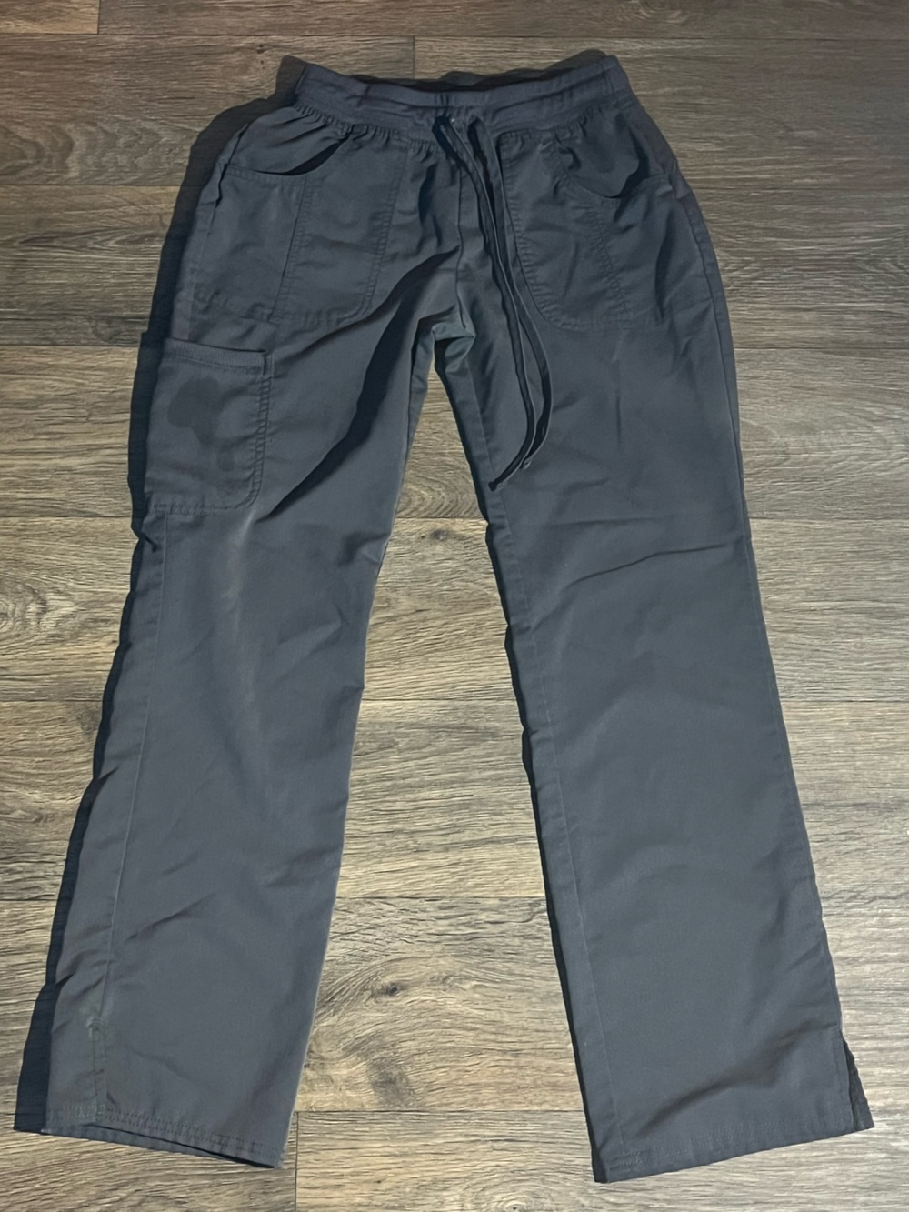 Small Dark Grey Scrub Pants
